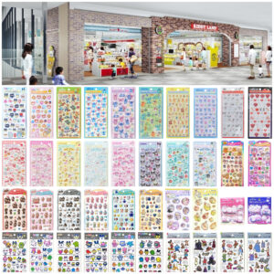 【キディランドららぽーと富士見】ボンドロ・うるちゅる・プチドロなど立体シール・キャラクターシールの抽選販売まとめ！4月17日(金)〜4月19日(日)購入整理券！抽選エントリースタート！