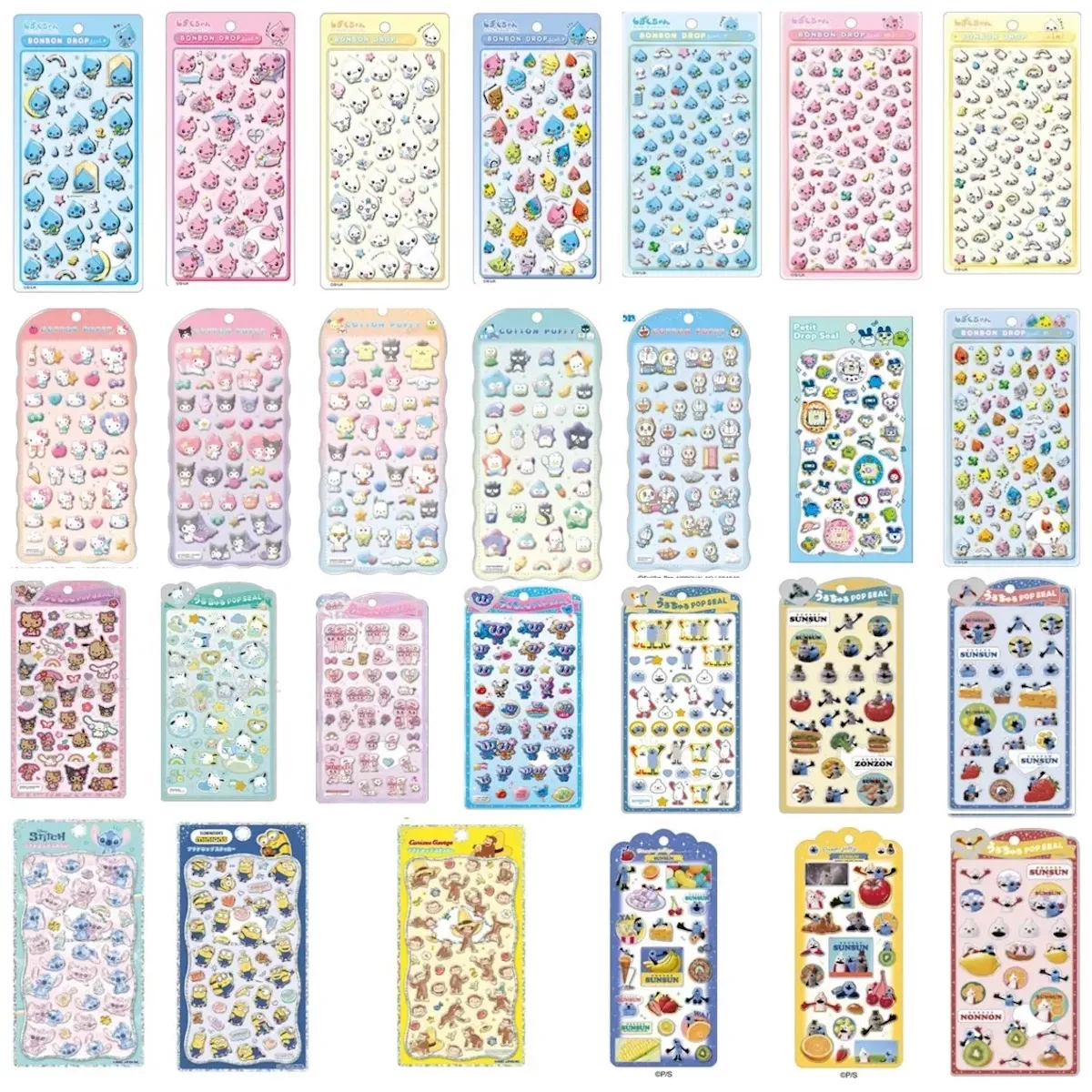 【渋谷ロフト】ボンボンドロップシール含む「立体シール販売特設会場」4/11(土)・4/12(日)入場整理券!抽選エントリースタート!