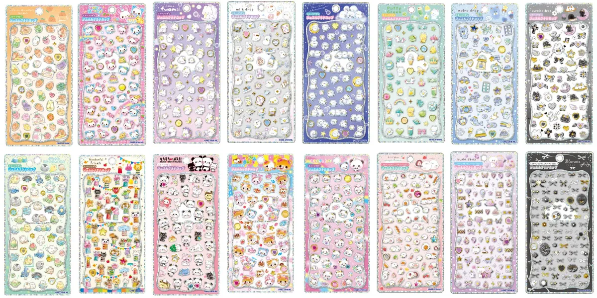 ジュエルプチドロップステッカー