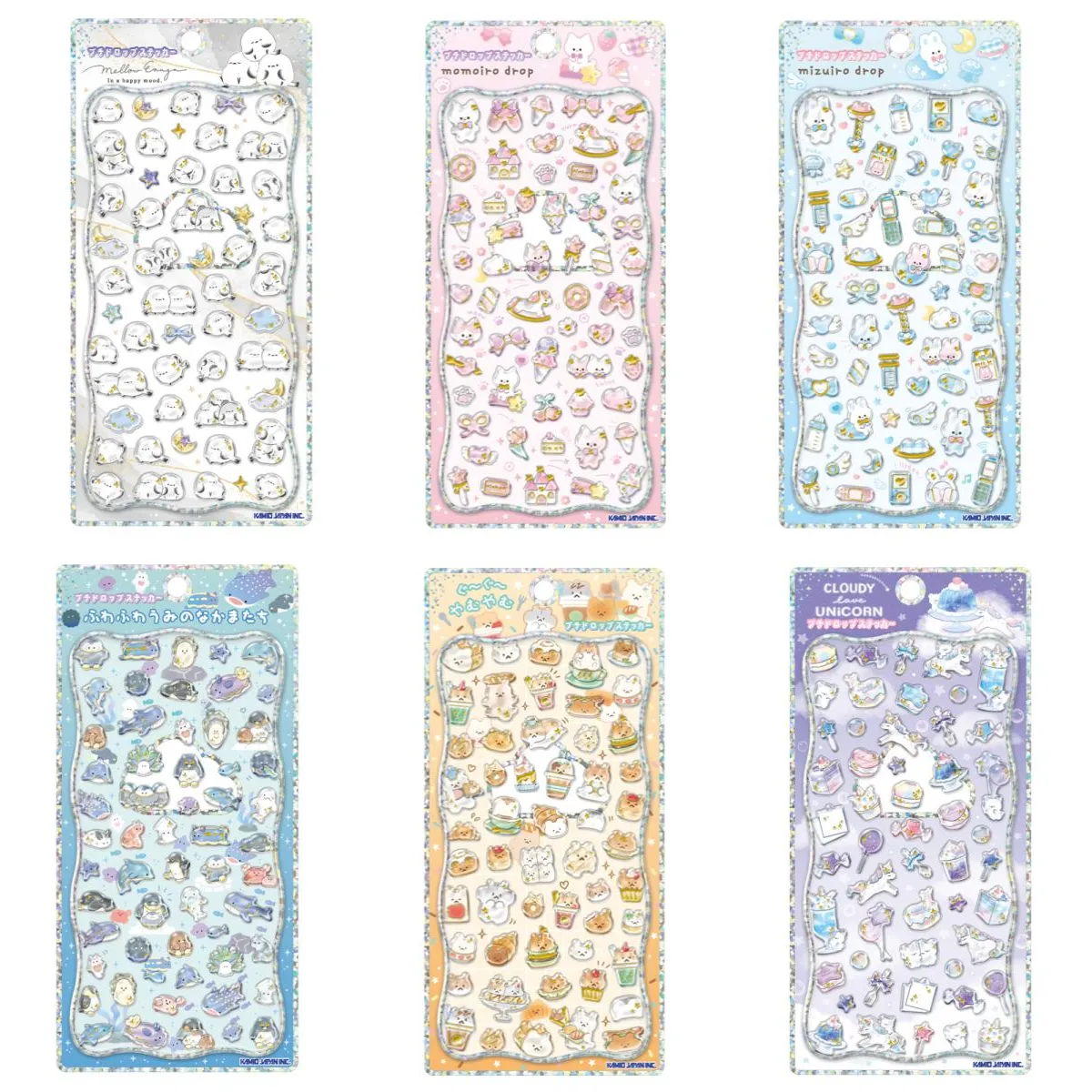 プチドロップステッカー