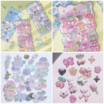 【クーリア新作】4月発売の「パフィーバルーンステッカー」が争奪戦の予感…！オーロラに輝く立体シールに一目惚れ♡