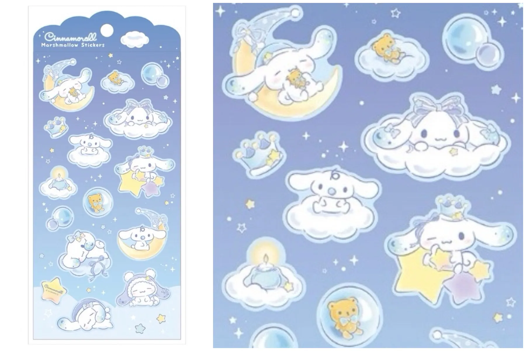 サンリオ マシュマロステッカーズ (スイートドリーム/シナモロール)立体シール