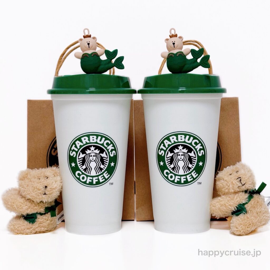【スタバ新作】日本上陸30周年記念グッズ！リユーザブルカップ＆人魚に扮したベアリスタキャップが可愛すぎる〜♡
