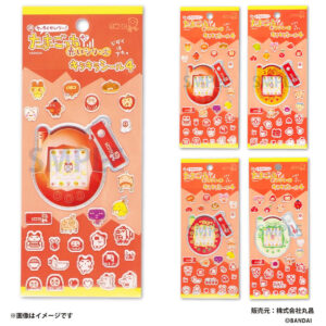 100円なの!?【たまごっち】キラキラシール第4弾（赤いシリーズ：赤たま）が可愛すぎる〜♡2026年5月下旬より玩具・文具・雑貨売り場で新発売！