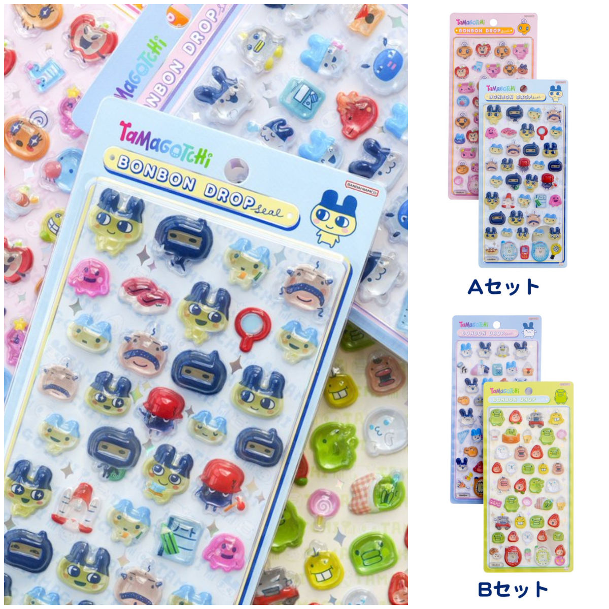 【5/6締切】ボンボンドロップシール「たまごっち」クーリア公式オンライン抽選販売！5/5(火・祝)抽選エントリースタート！