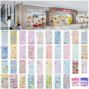 【キディランドららぽーと富士見店】ボンドロ・うるちゅるなど立体シールの抽選販売まとめ！5月8日(金)〜5月12日(火)購入整理券！抽選エントリースタート！