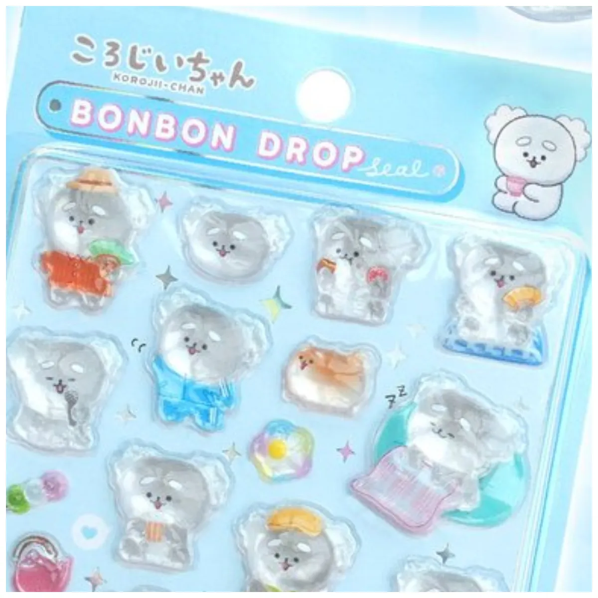 【ボンボンドロップシール】ボンドロの新作発表きたー♡クーリア発キャラクター「ころじいちゃん」がいよいよ!9月頃発売予定♪