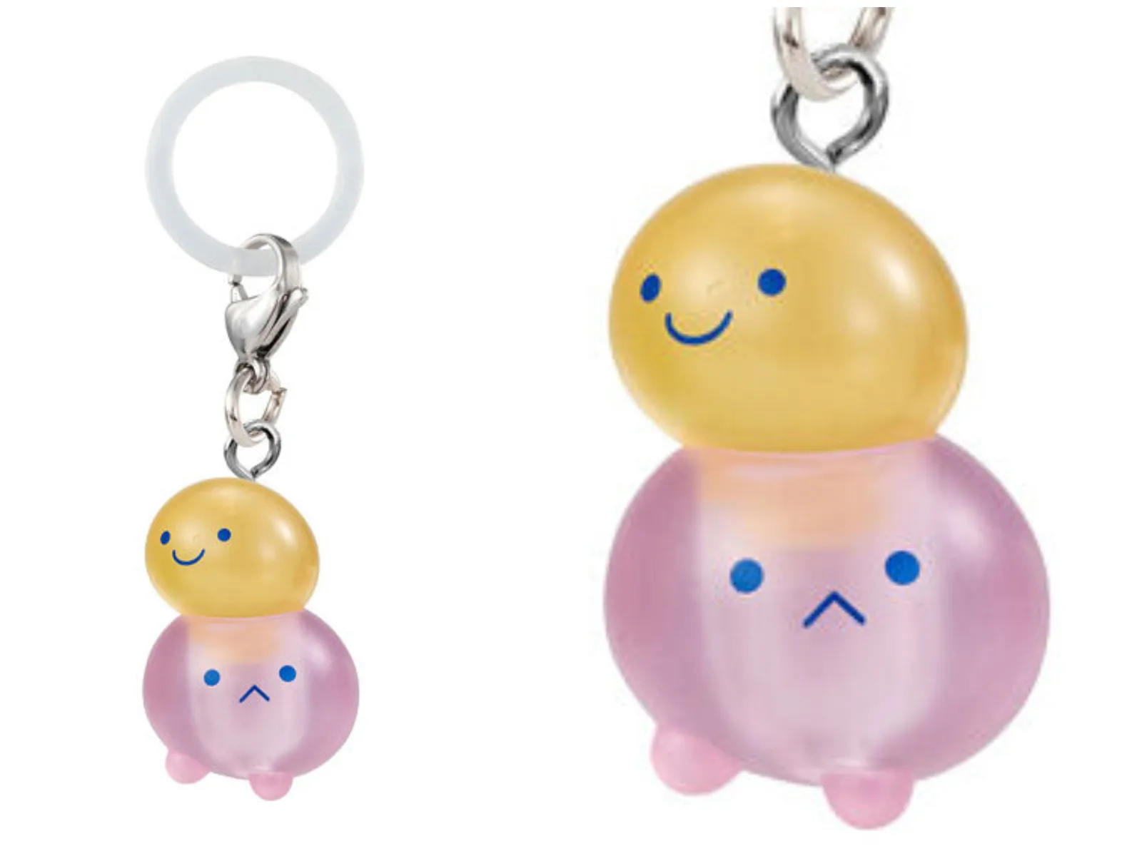 2026年7月 第4週発売 新作ガシャポンたまごっち めじるしアクセサリー Tamagotchi Paradise(たまごっちパラダイス:たまパラ)べびまるっち&りくキッズの全体像とアップ写真