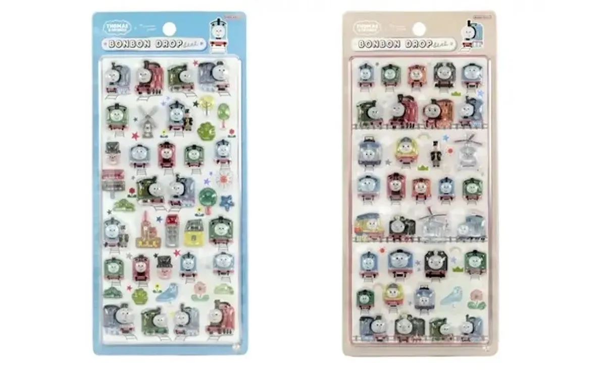 7月11日締切 キデイランドららぽーとEXPOCITY店 ボンボンドロップシール「きかんしゃトーマス」抽選販売の商品画像