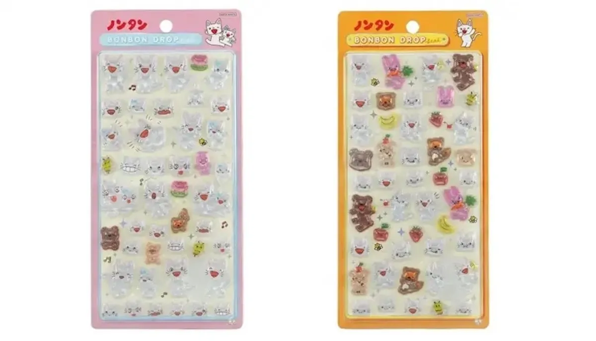 7月11日締切 キデイランドららぽーとEXPOCITY店 ボンボンドロップシール「ノンタン」抽選販売の商品画像