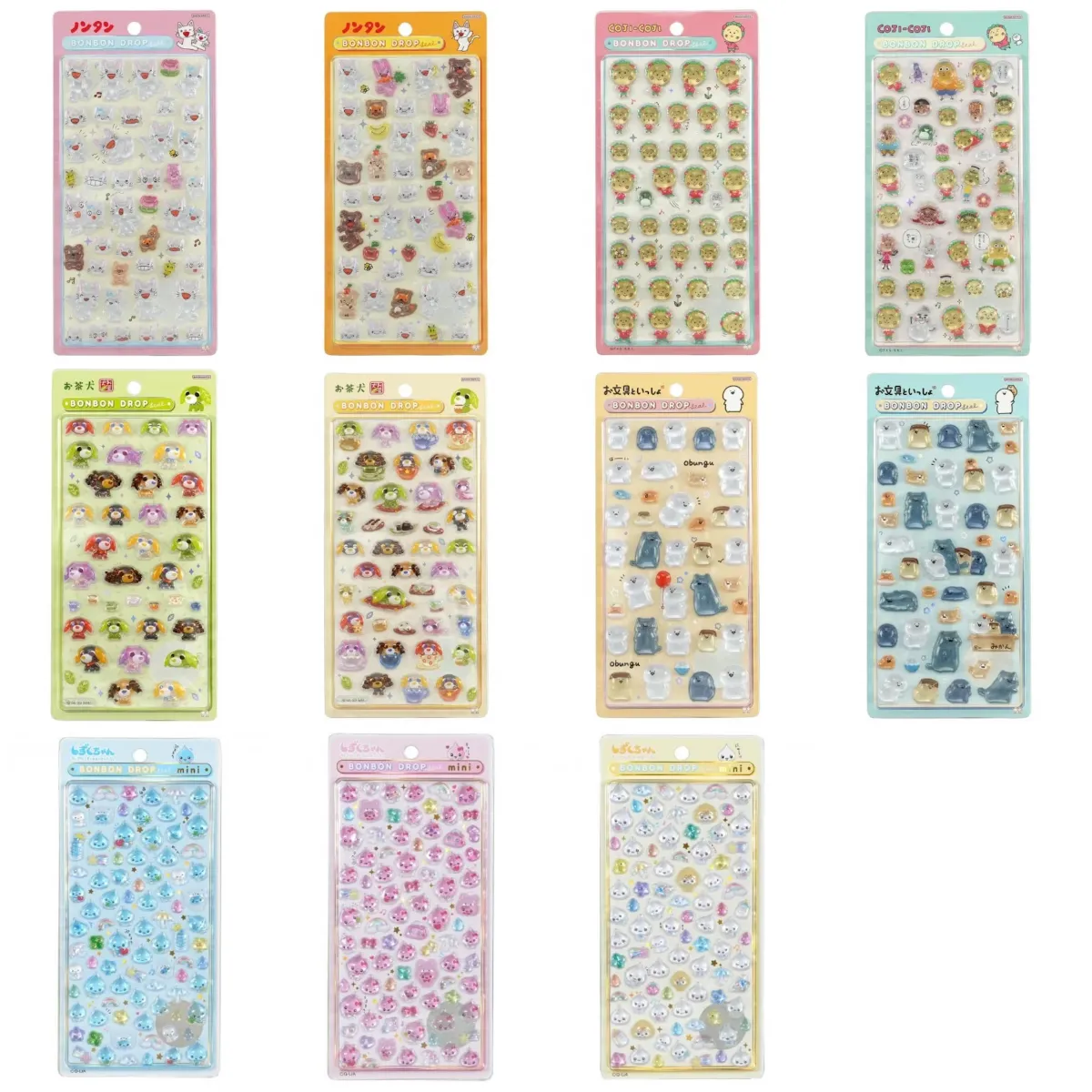 7月19日締切 渋谷ロフト ボンボンドロップシール・プチドロップシール抽選販売の告知画像