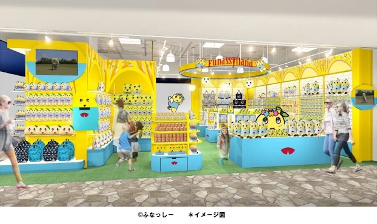 ふなっしーLAND大阪梅田店の店内イメージ画像