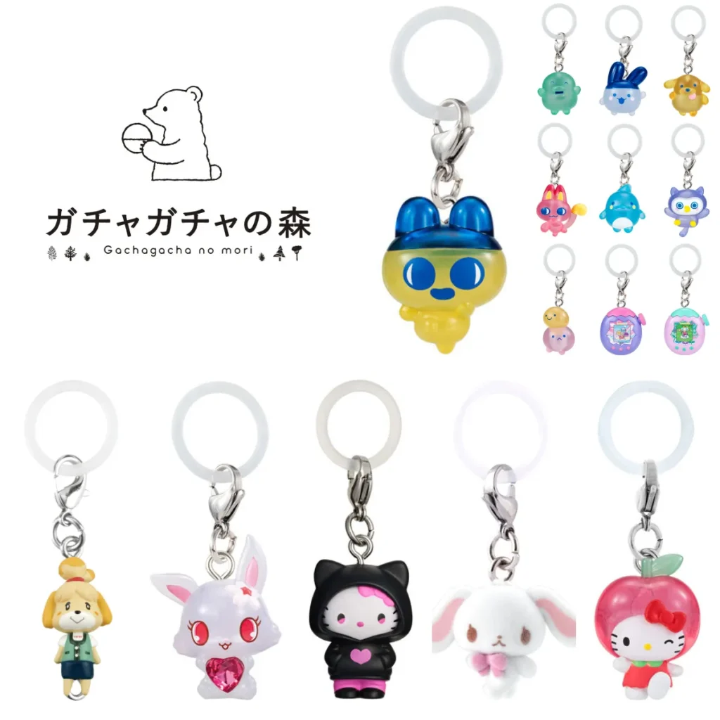 兵庫県【ガチャガチャの森 tete名谷店】大人気めじるしアクセサリー「サンリオ」「たまごっち」「シュガーバニーズ」「ジュエルペット」＆「どうぶつの森」チャームなど大集合！夢の抽選販売きたー♡