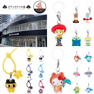 8/23(日)締切【ガチャガチャの森 梅田茶屋町店｜大阪府】大人気ガシャポン「めじるしアクセサリー」など全3種の抽選販売！「トイストーリー5」「サンリオ」「たまごっち」が大集合♡