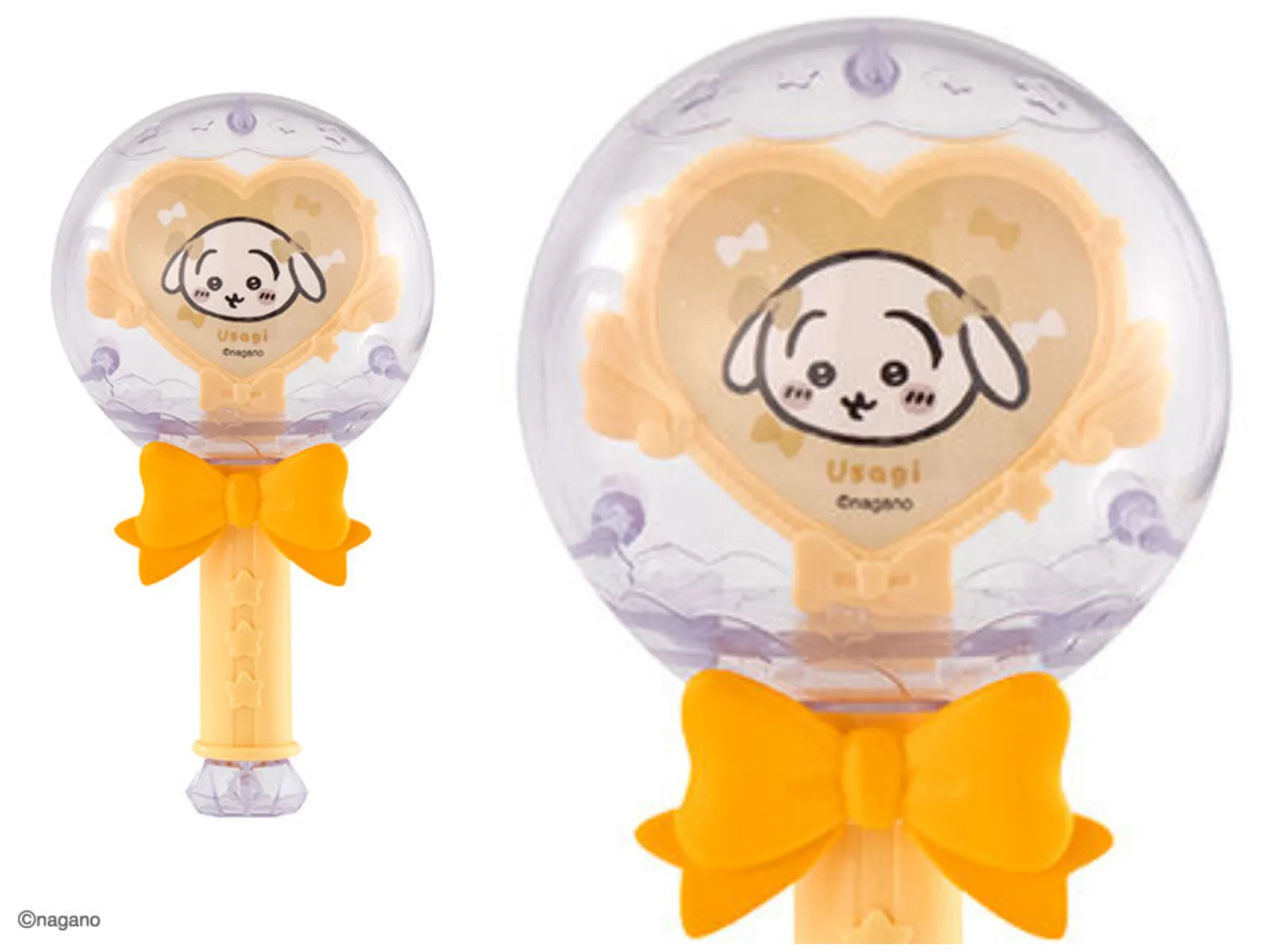 【うさぎデザイン】バンダイ ガシャポン ちいかわ カプセルステッキ 全体像&アップ画像