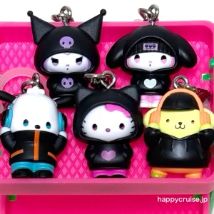 300円は神コスパ♡【サンリオ】ソリッド＆クールめじるしアクセサリーが可愛すぎる〜♡全5種フルコンプを大公開！