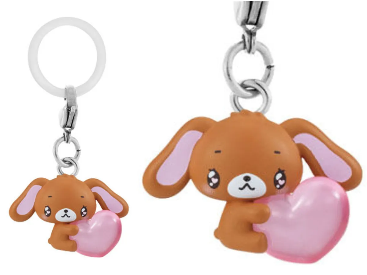 【くろうさ シュガーバニーズ】バンダイ ガシャポン めじるしアクセサリー サンリオキャラクターズ~エモきゅん~2 全体像&アップ画像