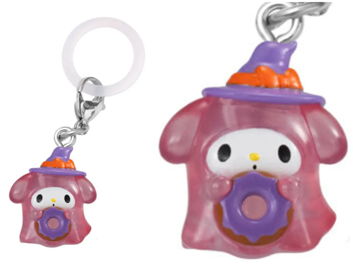 マイメロディ【バンダイ ガシャポン】サンリオキャラクターズ めじるしアクセサリー Halloween!(ハロウィン)全体像&アップ写真