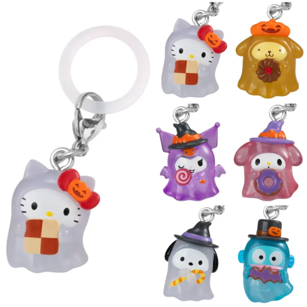 9月発売【サンリオ新作ガシャポン】めじるしアクセサリー Halloween！ハロウィン気分の全6種がめっちゃ可愛い〜♡