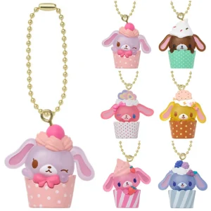 【サンリオ ガシャポン新作】シュガーバニーズ カップケーキチャーム（全6種）がめっちゃ可愛い〜♡［9月第3週発売］