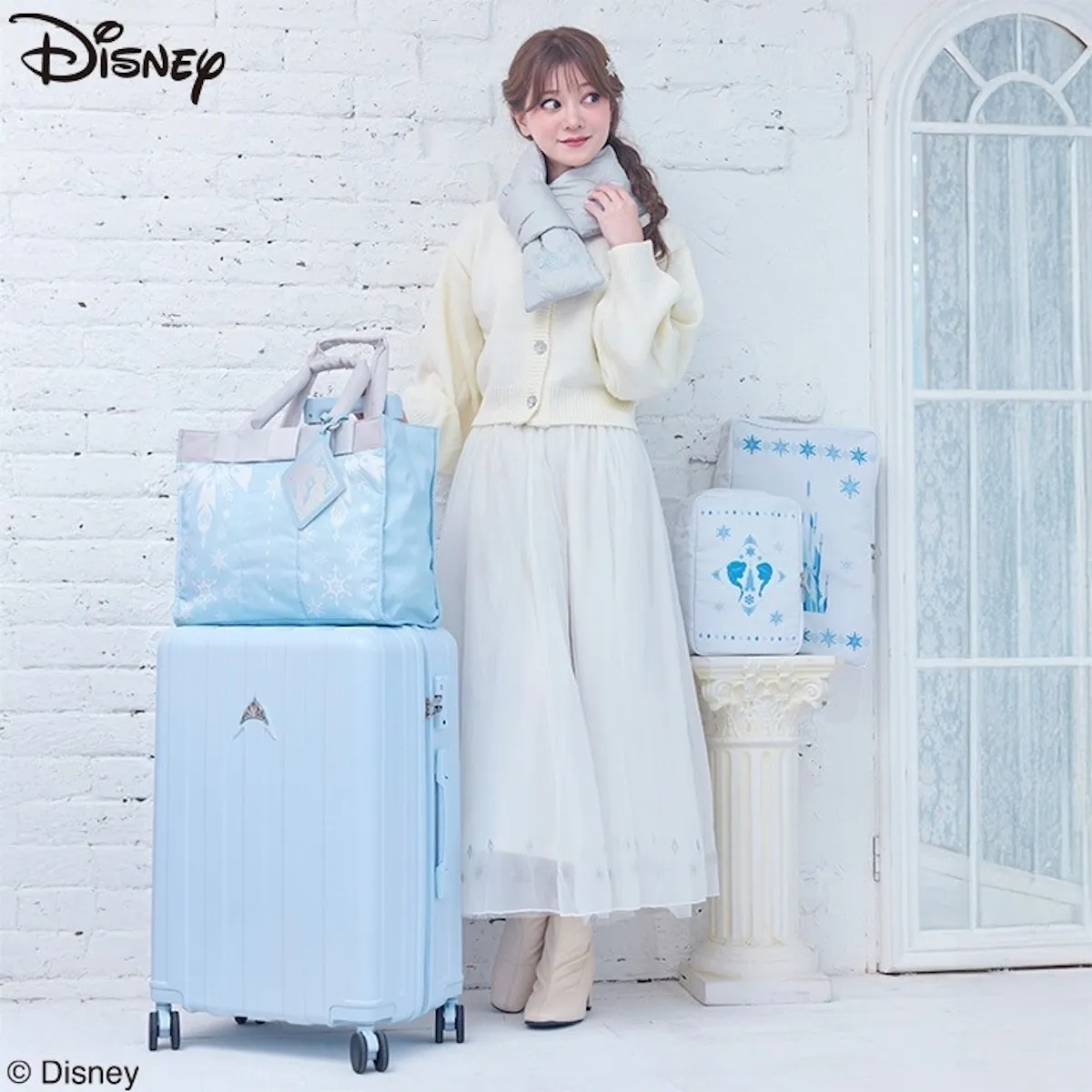 予約販売(受注生産)【しまむら福袋2027】『アナと雪の女王』ハッピーバッグ(ちはる/Disney/エルサ)豪華6点セットの集合写真
