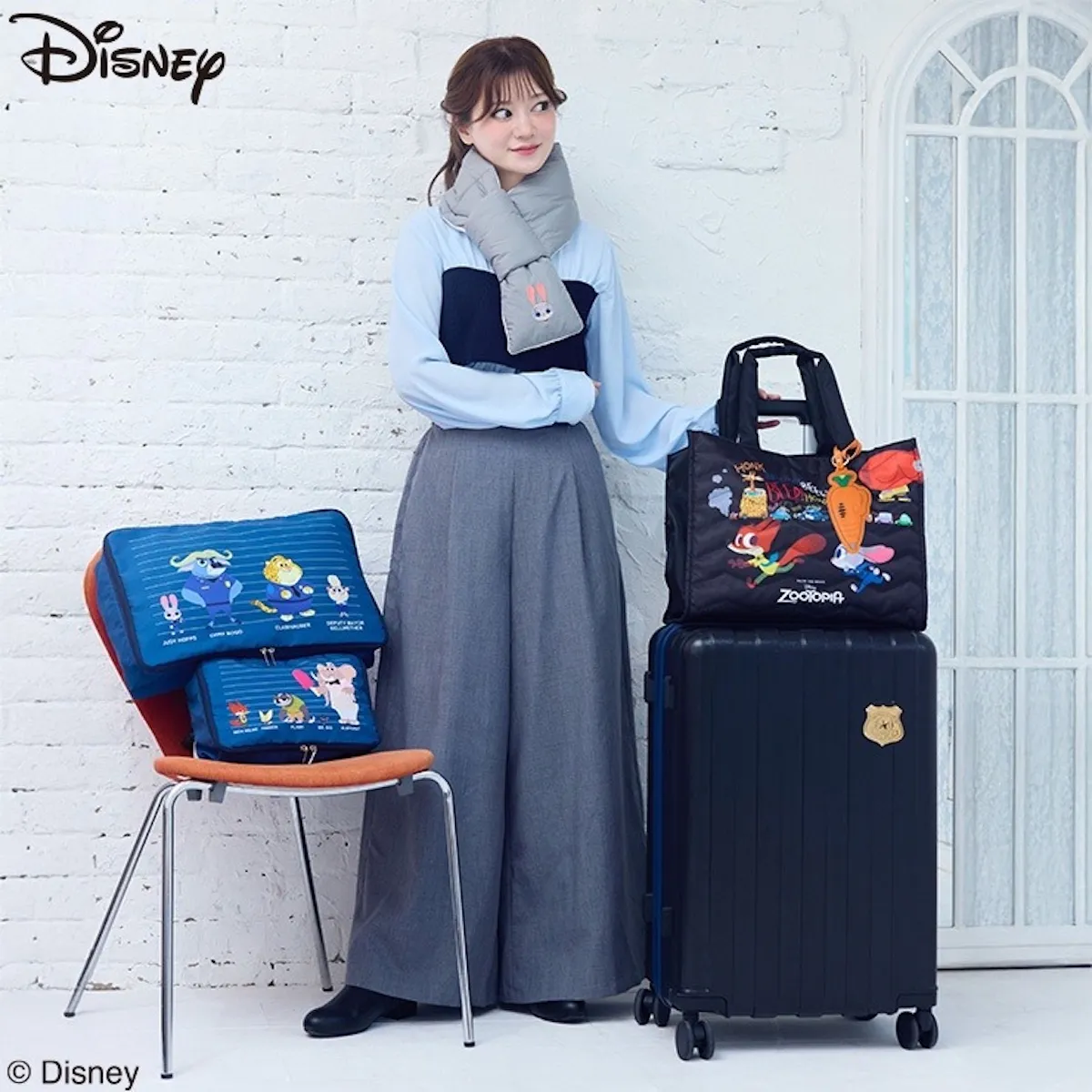 予約販売(受注生産)【しまむら福袋2027】『ズートピア』ハッピーバッグ(ちはる/Disney/ズートピア集合)豪華6点セットの集合写真