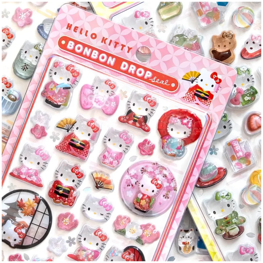 【サンリオ ボンドロ新作】ハローキティ和柄が新登場♡全4柄（着物・和スイーツ・お寿司・縁起物）が飛び売れ中の大人気！