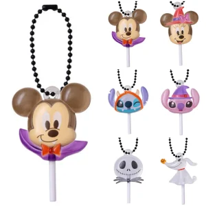 【ディズニーガシャポン新作】ハロウィン仮装のミッキー＆ミニーちゃんが激かわ♡カラフルキャンディチャーム第2弾！全6種大公開♡［9月第4週発売］