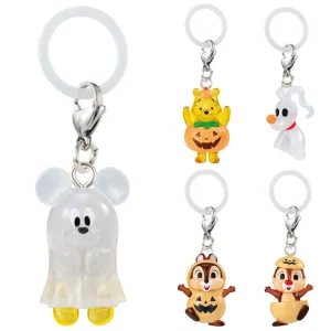 【ディズニーガシャポン新作】めじるしアクセサリー Halloween！ハロウィン気分の全5種がめっちゃ可愛い〜♡［9月第2週発売］