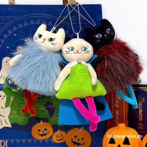 580円なの!?【カルディ】ハロウィン『モコネコ』『くたくたネコちゃん』猫キーホルダーが可愛すぎ♡