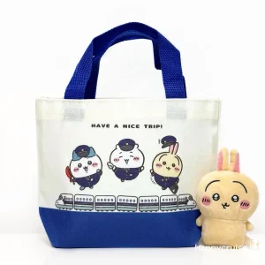 【JR東海×映画ちいかわ】ノベルティ第2弾のレアなトートバッグをゲット！ちいかわ・ハチワレ・うさぎの駅員さん姿がむちゃかわ♡【ちい活レポ】