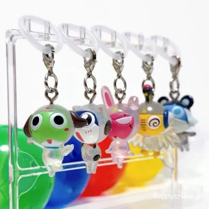 再販きたーっ☆【ケロロ軍曹 めじるしアクセサリー】どうぶつの着ぐるみ姿がかわいすぎ♡全5種フルコンプを大公開！（ガチャ活レポ）