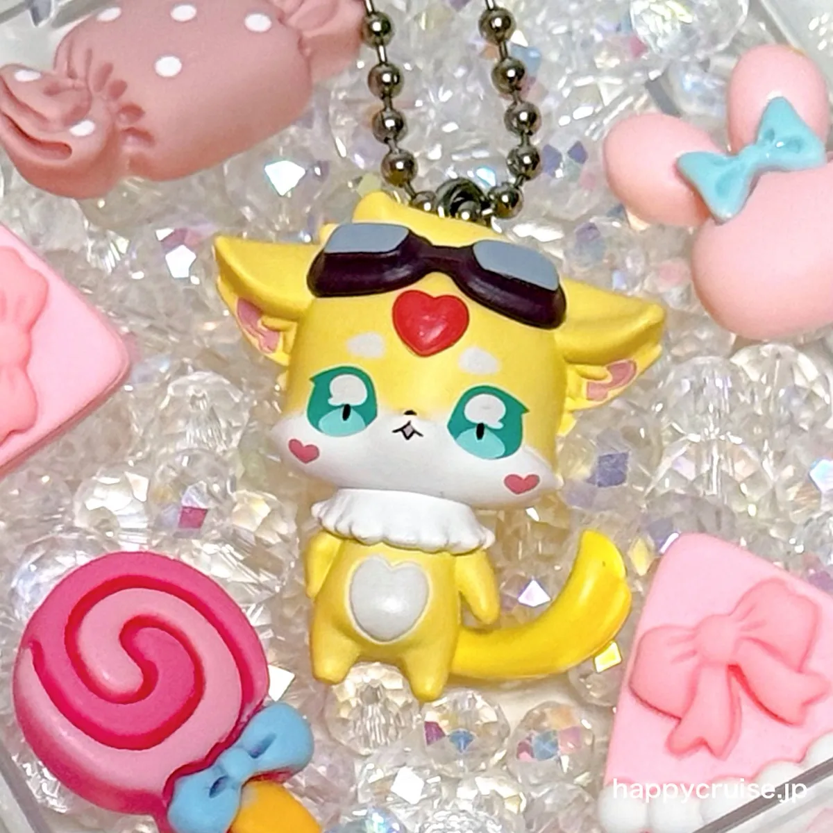 ジェット先輩「名探偵プリキュア! 名探偵スイング2」の商品外観全体像(バンダイ ガシャポン ガチャガチャ カプセルトイ)(HAPPY CRUISE オリジナル画像)