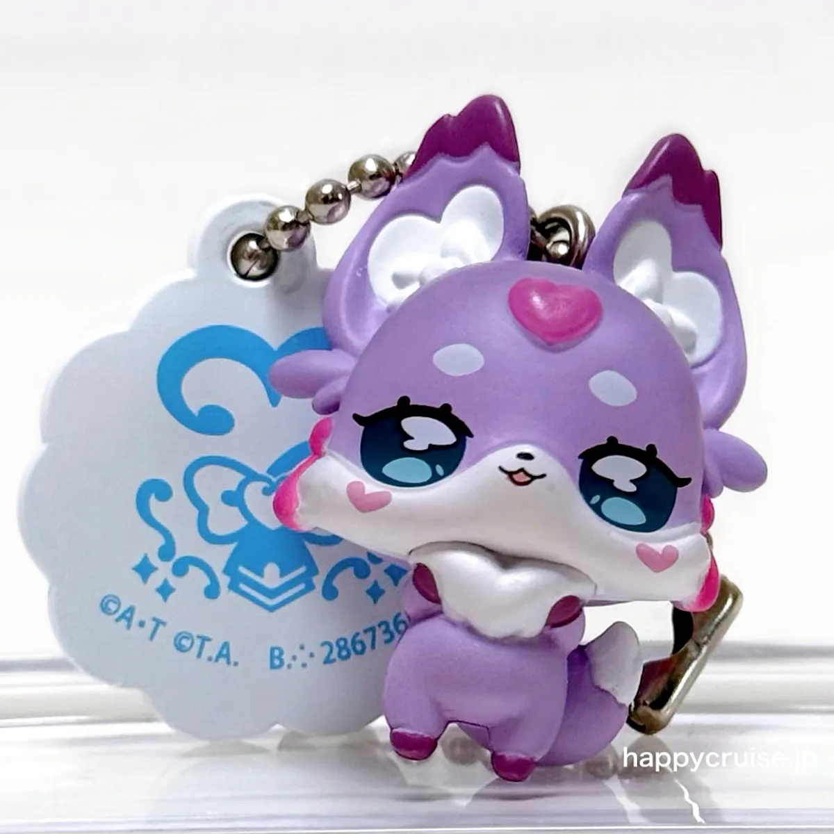 マシュタン「名探偵プリキュア! 名探偵スイング2」の商品外観全体像(バンダイ ガシャポン ガチャガチャ カプセルトイ)(HAPPY CRUISE オリジナル画像)