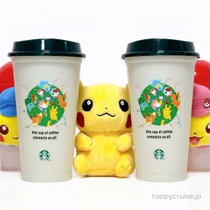 争奪戦スタート！【ポケモン×スタバ】コラボ限定リユーザブルカップが可愛すぎ♡ピカチュウ＆イーブイたちが大集合♪