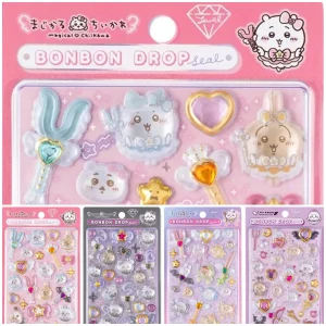 一目惚れ確定♡【まじかるちいかわ】宝石のように可愛い！「ボンボンドロップシール ジュエル」全4種が新登場！いつから？どこで買える？