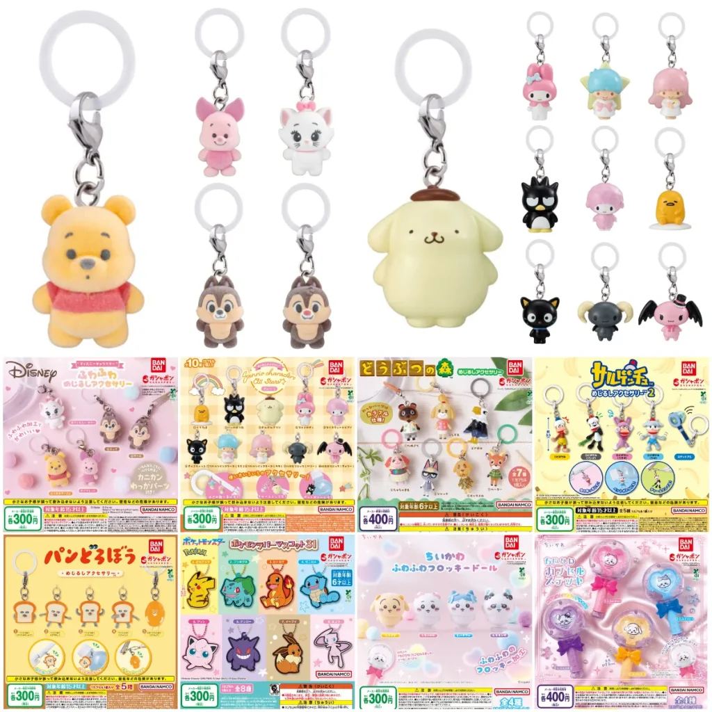 【10月第5週発売】新作＆再販ガシャポン8選！「ディズニー」「サンリオ」「どうぶつの森」めじるしアクセサリー♡ちいかわ、ポケモンも注目☆