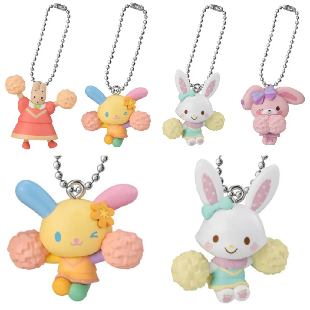 ハッピー全開！【サンリオ ガシャポン新作】チアリステイルズ マスコットが可愛すぎる〜♡全4種が登場♪［10月第5週発売］