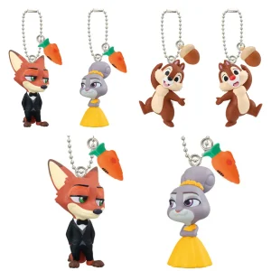 【ディズニーガシャポン新作】 なかよしペアスイング3が可愛すぎる〜♡ニック、ジュディなど全4種が登場♪［11月発売］