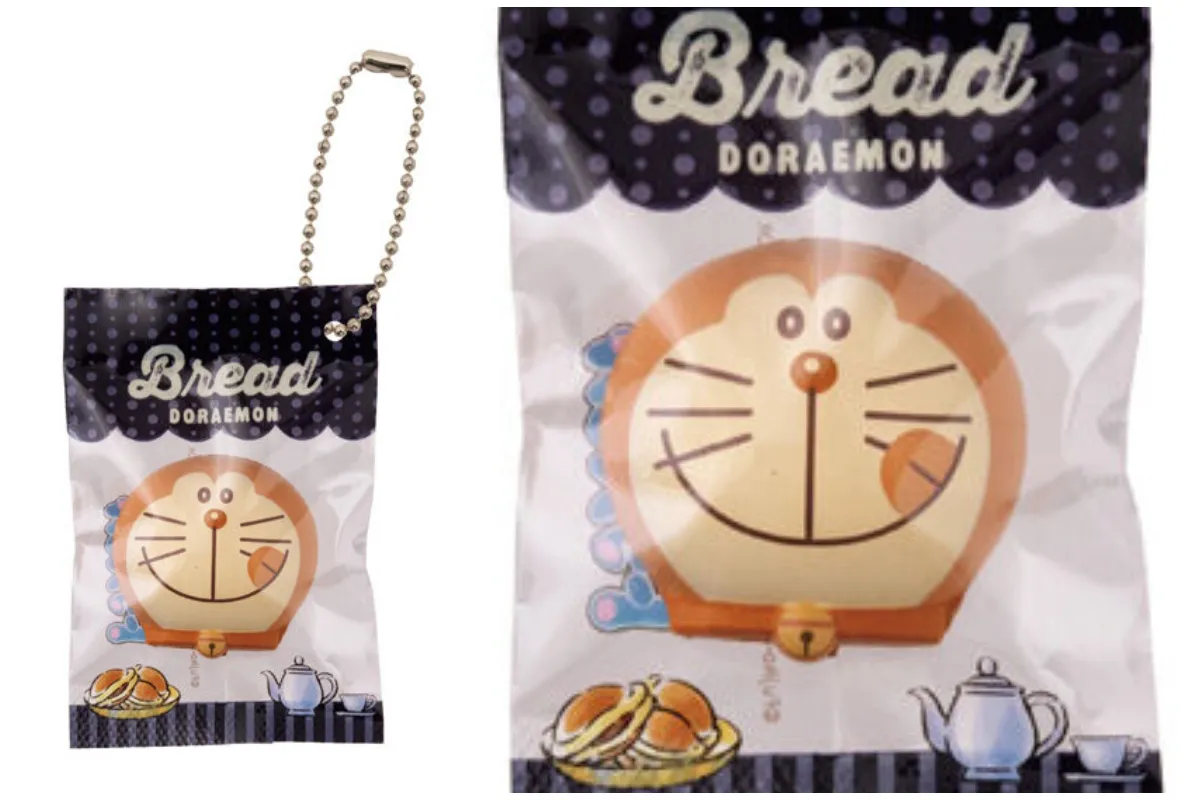 ドラえもん【バンダイ ガシャポン】ドラえもん ベーカリーチャーム 全体像&アップ画像