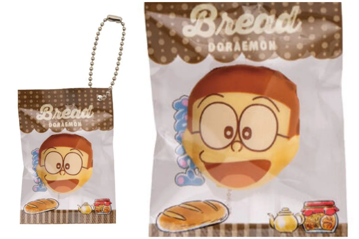 のび太【バンダイ ガシャポン】ドラえもん ベーカリーチャーム 全体像&アップ画像