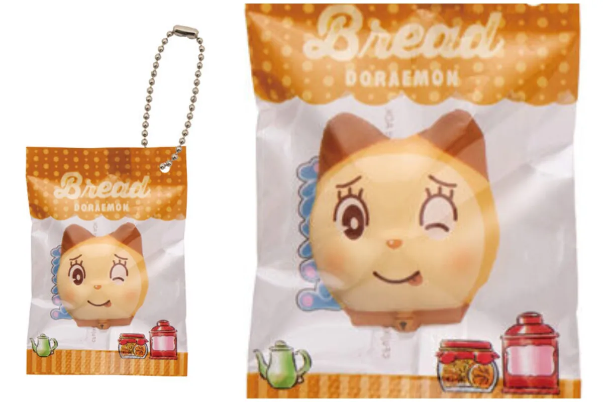 ドラミ【バンダイ ガシャポン】ドラえもん ベーカリーチャーム 全体像&アップ画像