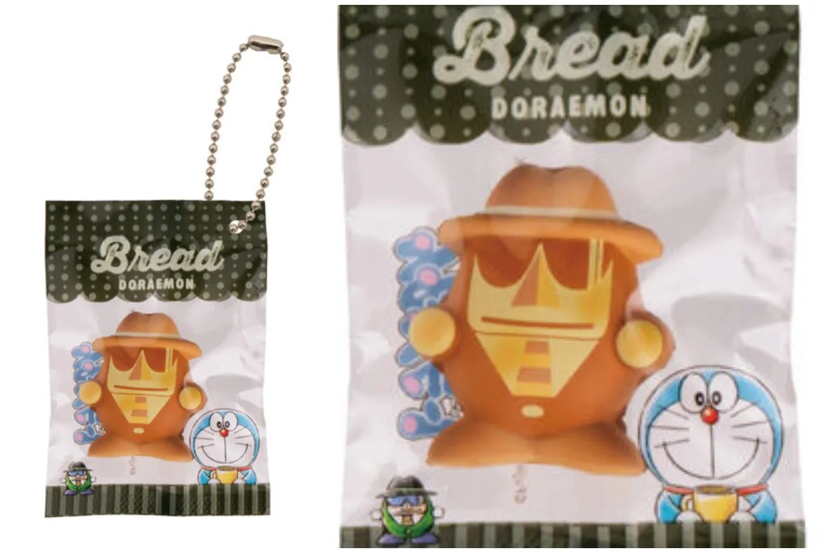 ころばし屋【バンダイ ガシャポン】ドラえもん ベーカリーチャーム 全体像&アップ画像