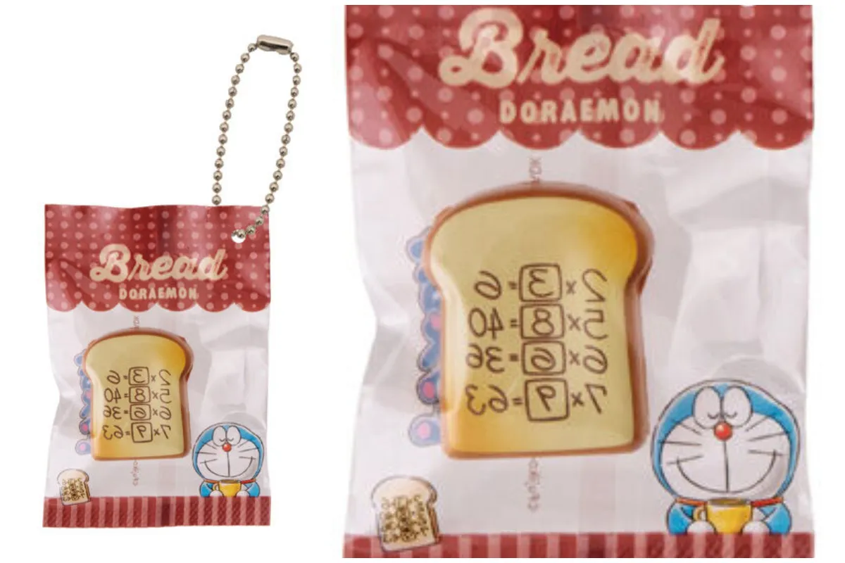 アンキパン【バンダイ ガシャポン】ドラえもん ベーカリーチャーム 全体像&アップ画像