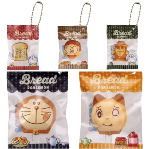 300円は大優勝！【ガシャポン新作】ドラえもんベーカリーチャーム（全5種）が可愛すぎる♡まさかのスクイーズマスコット入り!? ［11月発売］