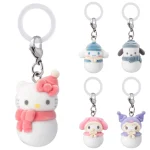 天才的にかわいい♡【サンリオ ガシャポン新作】「雪だるま ふわふわめじるしアクセサリー」全5種が登場♡見つけたら即確保っ！［11月発売］