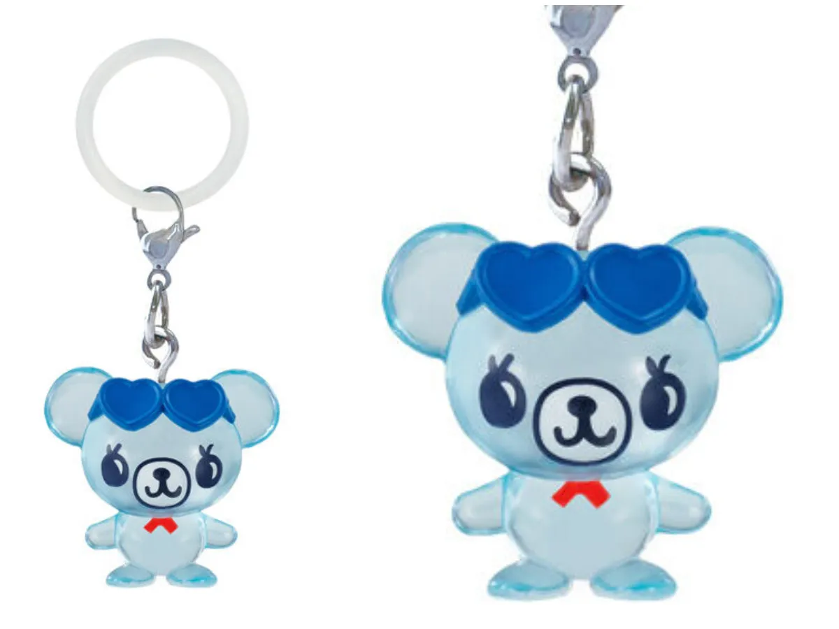 【ミントくん】バンダイ ガシャポン ナルミヤキャラクターズ めじるしアクセサリー2 全体像&アップ画像