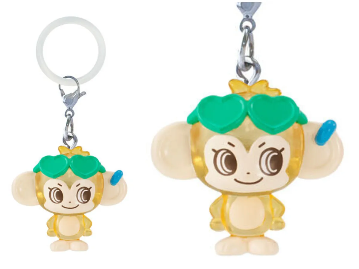 【ルッキー】バンダイ ガシャポン ナルミヤキャラクターズ めじるしアクセサリー2 全体像&アップ画像