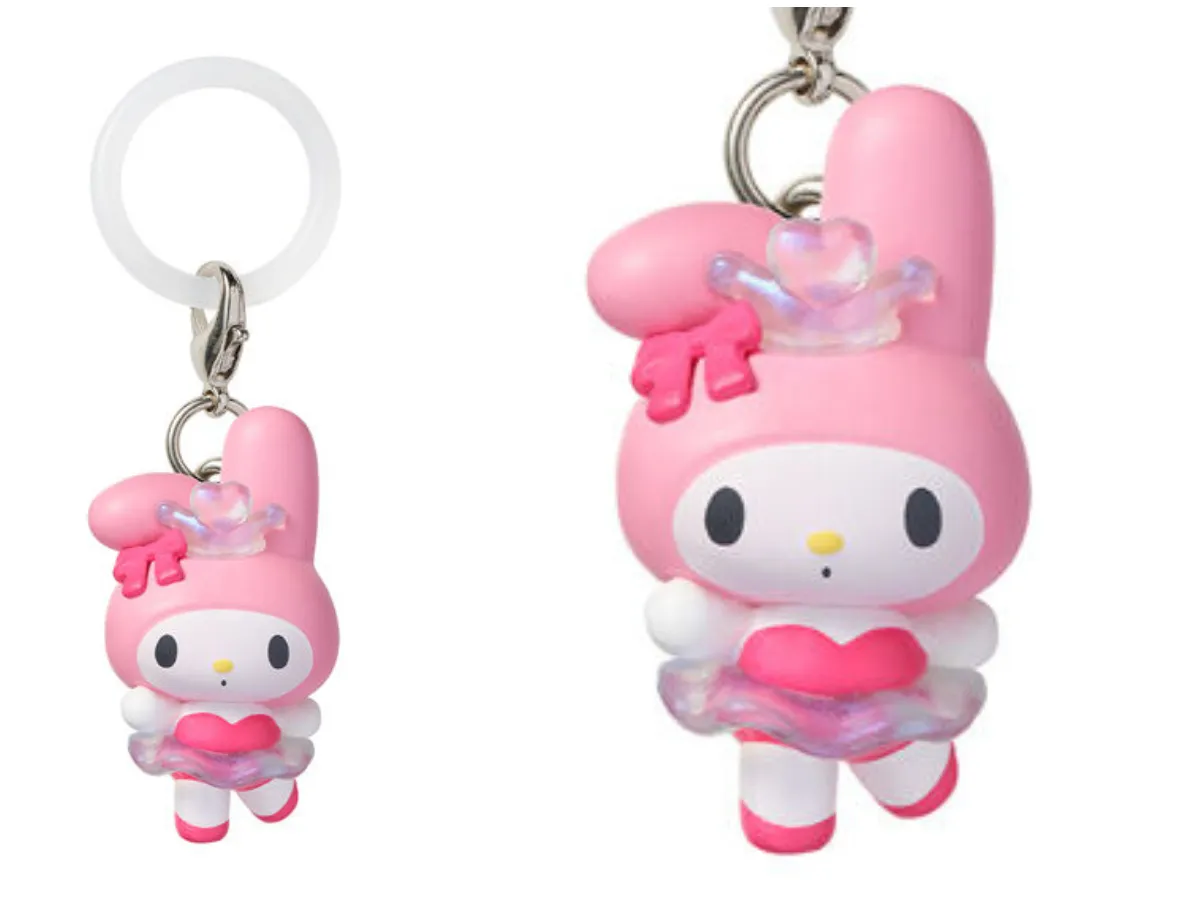 【マイメロディ】バンダイ ガシャポン サンリオキャラクターズ バレリーナめじるしアクセサリー 全体像&アップ画像