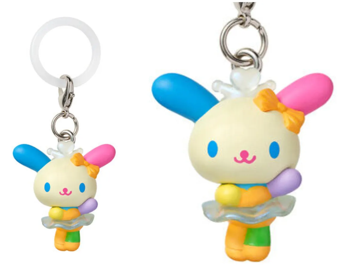 【ウサハナ】バンダイ ガシャポン サンリオキャラクターズ バレリーナめじるしアクセサリー 全体像&アップ画像